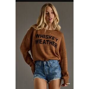 Panache Apparel Womens Whisky Weather Sweater Size XL Brown